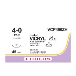 Picture of Ethicon Sutures Vicryl 4/0  (24/pack)