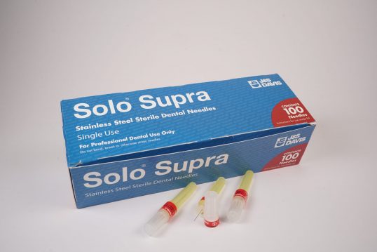 Picture of Solo Supra Needles 27G Long  - 0.40 x 35mm (100/box)