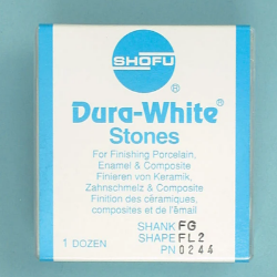Picture of Shofu Dura-White Stones Flame FL-2 FG  (12/pack)