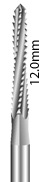 Picture of Steel Bone Cutter  -  RA 26mm Shank - 12mm Cutting Head  (2/pack)  Slow Handpiece