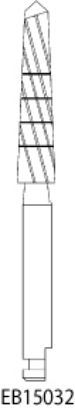 Picture of Implantology Expansion Burs Length 15mm Size 3.2mm (1/pack)
