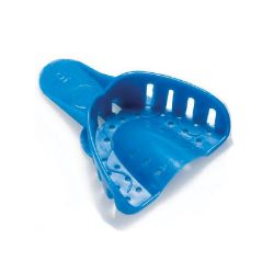 Picture of Plastic Disposable Impression Trays with Handle  -  [No. 5]  UPPER  SMALL  (25/pack)