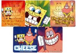 Picture of Spongebob Squarepants Stickers (100 per Roll)