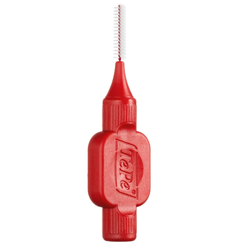 Picture of TePe Original Interdental Brushes - RED - 0.5mm (10 x 8)
