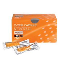 Picture of G-CEM Capsules Self Adhesive Resin Luting Cement - Shade AO3 (50 Caps)