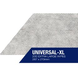 Picture of Bossklein V-Wipe Zero Universal - XL Alcohol Free Surface Disinfectant Wipes (200/wipes)