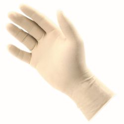 Handi LATEX Examination Gloves / Powder Free / LARGE (100)