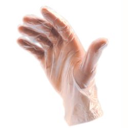 Picture of Handi  VINYL  PF Gloves / MEDIUM (100)