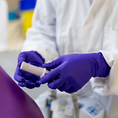 Picture of Sonic Blue Nitrile PF Gloves / Extra Large (200)