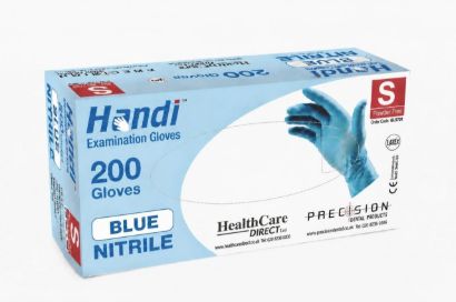 Picture of Handi Blue NITRILE PF Gloves / SMALL (200)